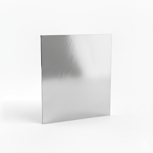 Chapa de Aço Inox 430 Brilhante 0,90mm – 83 x 83 cm