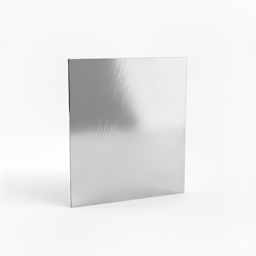 Chapa de Aço Inox 430 Brilhante 0,90mm – 86 x 86 cm