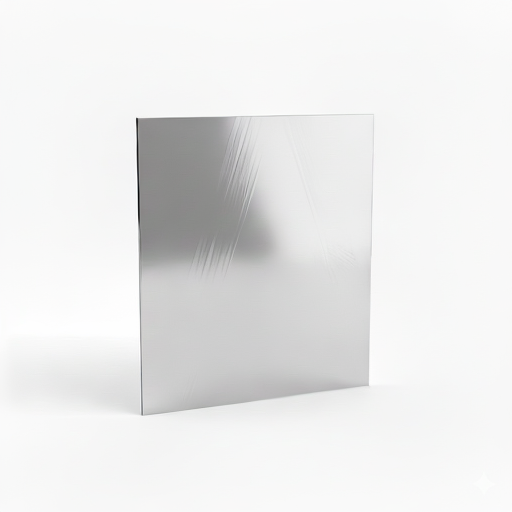 Chapa de Aço Inox 430 Brilhante 0,90mm – 94 x 94 cm