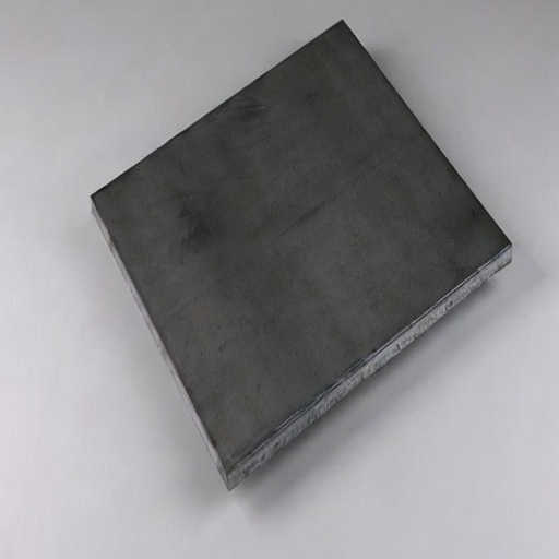 Chapa de Aço Carbono 6,35mm - 4 x 4 cm (Calib. 1/4")