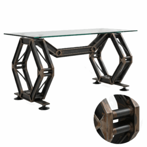 Base de Mesa Dupla em V 160x80x75cm