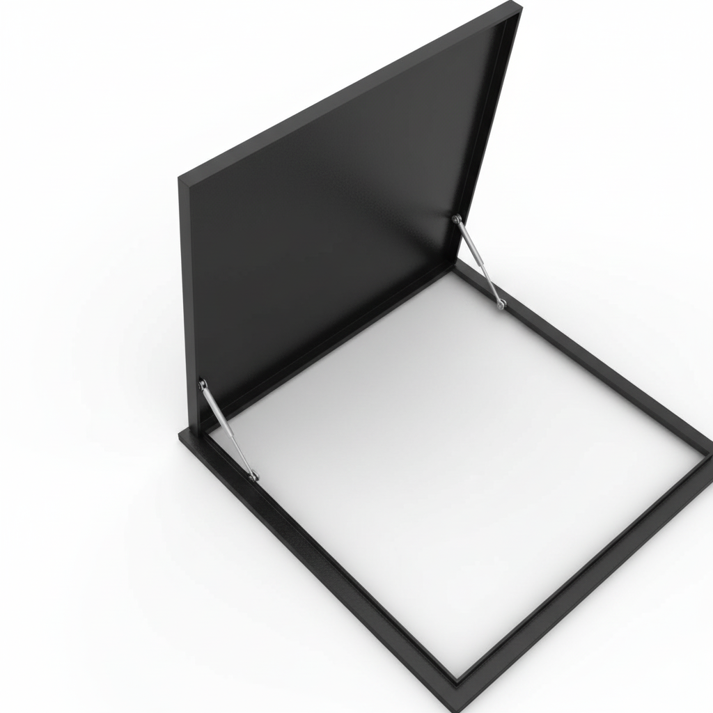 Tampa para Casa de Máquinas de Sobrepor para Piscina e Áreas Técnicas (120x120x5cm)