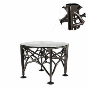 Base de Mesa Industrial Minimalista 140x70x75cm