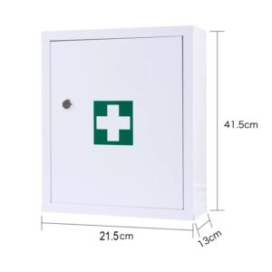 Porta Equipamentos / Caixa de Primeiros Socorros Inox Parede 40x35x14cm