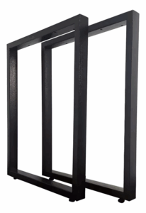 Base de Mesa Industrial Metálica 80x40x75cm Base de Mesa Industrial Metálica 80x40x75cm