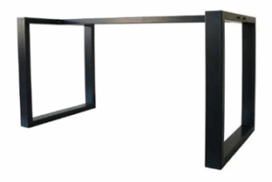 Base de Mesa Industrial Metálica 130x55x75cm