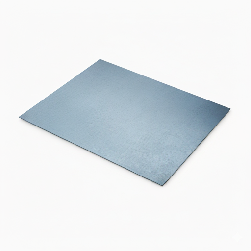 Chapa de Aço Carbono Galvanizada 1,55mm – 45 x 45 cm