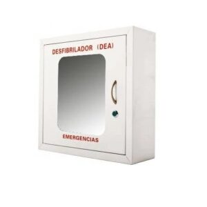 Suporte / Armário para Desfibrilador DEA Inox 45x40x20cm