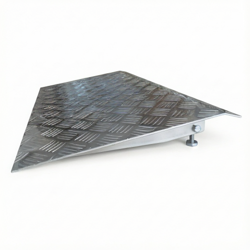 Rampa de Alumínio para Cadeirante 115 x 120 cm (Desnível até 10 cm) – CDS Industrial