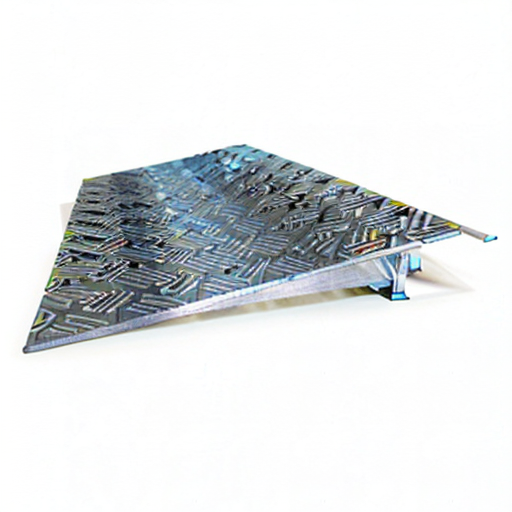 Rampa de Alumínio para Cadeirante 130 x 60 cm (Desnível até 5 cm) – CDS Industrial