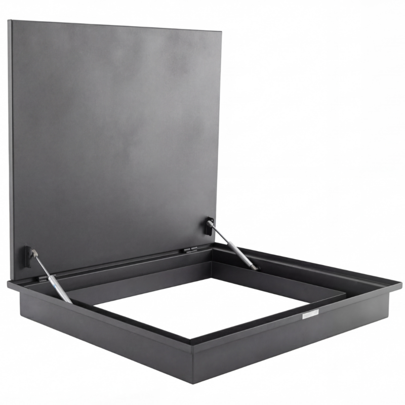 Tampa para Casa de Maquinas 100x100cm - Ventilacao e Saida de Agua