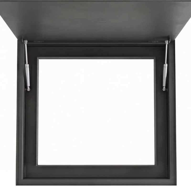 Tampa para Casa de Máquinas 80x80cm - Ventilação e Saída de Água