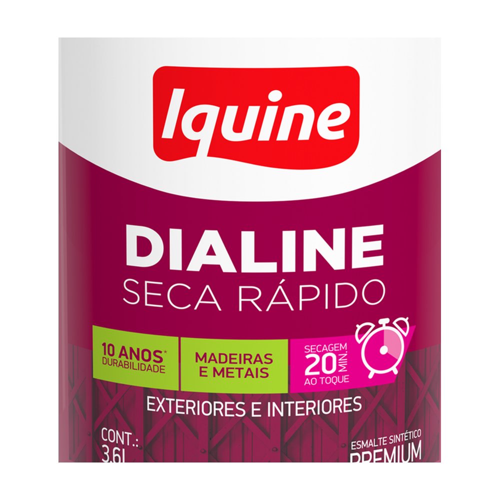 Tinta Esmalte Sintetico Bril Prm 3,0lt Dialine Verde Folh (7892948053315) - Imagem 3