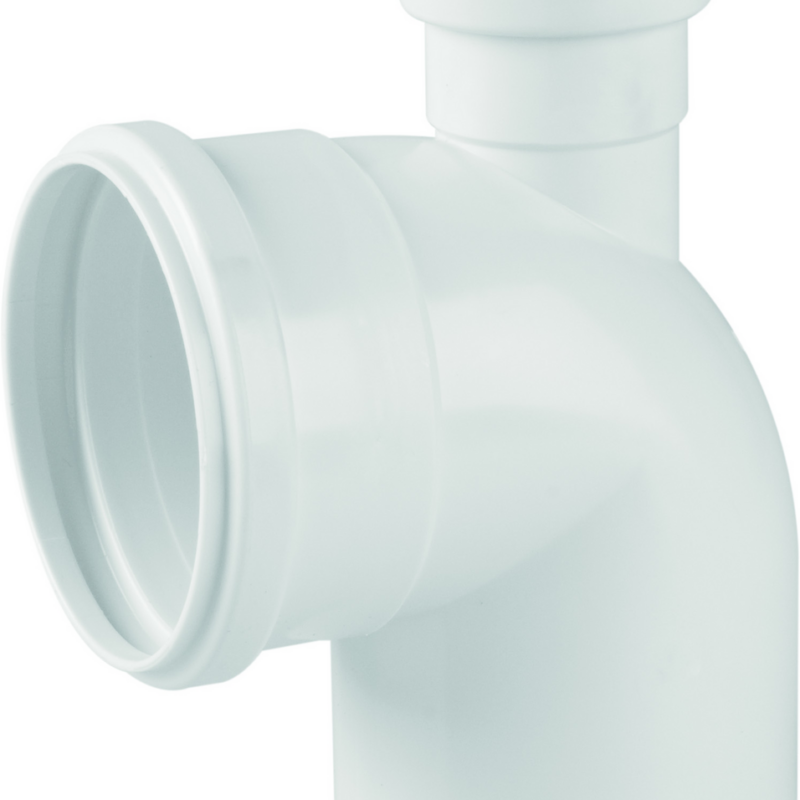 Joelho Esgoto 90 Comvisita 100x50 Mm Plastubos (96171)