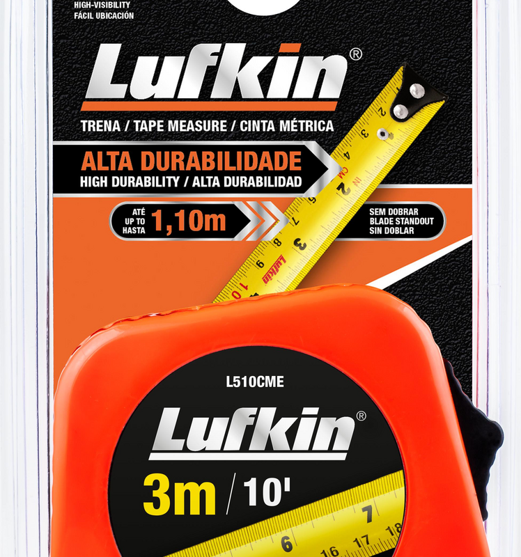 Trena 03mt Aço 10mmx12,7 Mm Lufkin (L510CME)