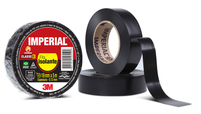 Fita Isolada 18mmx20mt Pt Slim Imperial (HB004216360)