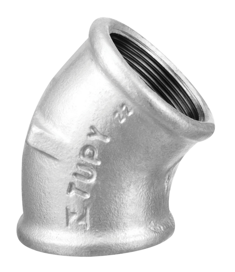 Cotovelo Galvanizado 45 2.1/2″ (120901133)