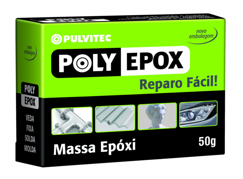Massa Epoxi 50gr Polyepox (DA004)