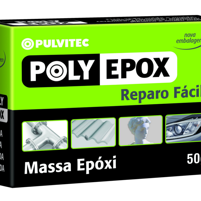 Massa Epoxi 50gr Polyepox (DA004)