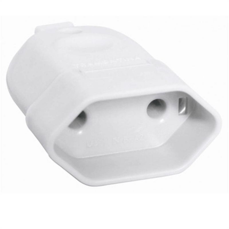 Plug 2p Femea 10a Br (57402/052)