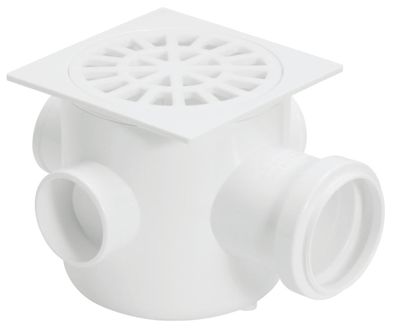 Caixa Sif 3 Entr Quad 100x100x50/40 Mm Amanco (20784)
