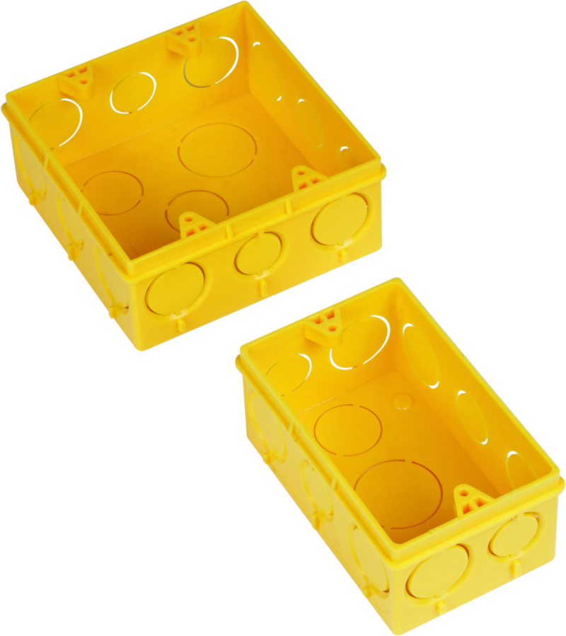 Caixa de Luz Pvc 4×2 Retan Amarelo (18791)