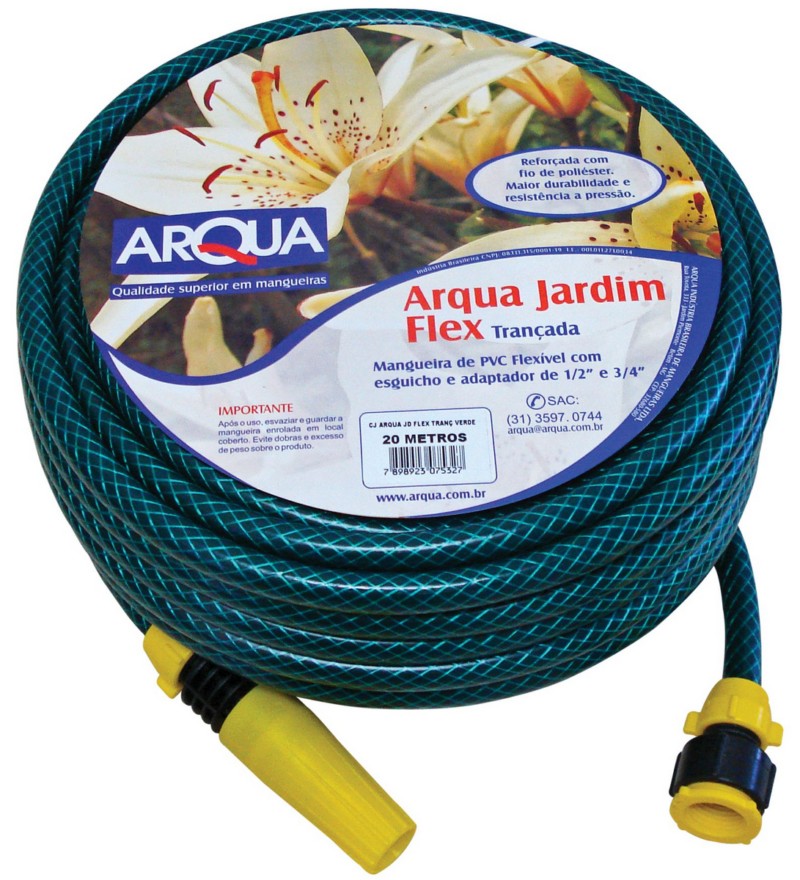 Mang Jard Flex Tranc 7/16″x1,7 Mm 20m Verde (14009)