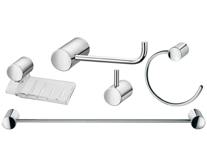 Kit Parabanheiro Metal Cr 5pc Single (90001831006/00183106)