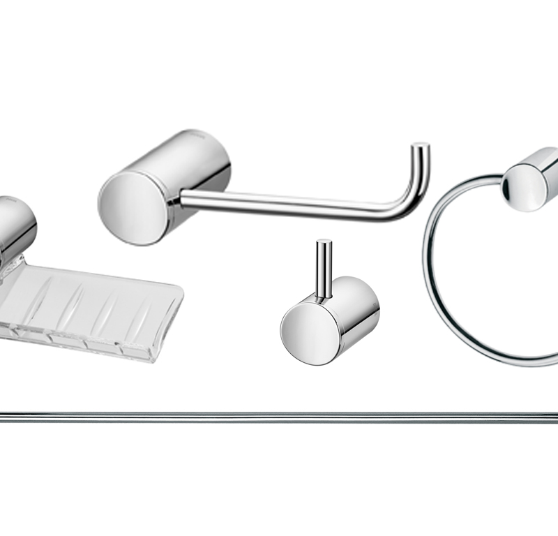 Kit Parabanheiro Metal Cr 5pc Single (90001831006/00183106)