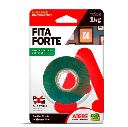 Fita D Face Acr 12mmx20mt Fita Forte (28452001416)
