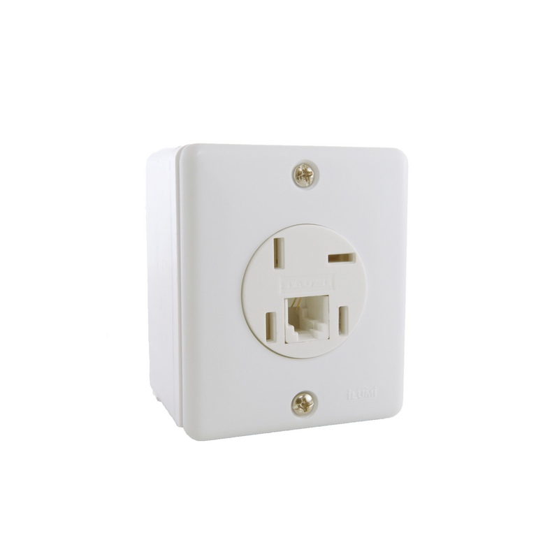 Sobrepor Quad Br 1tom Tel+rj11 (6361)
