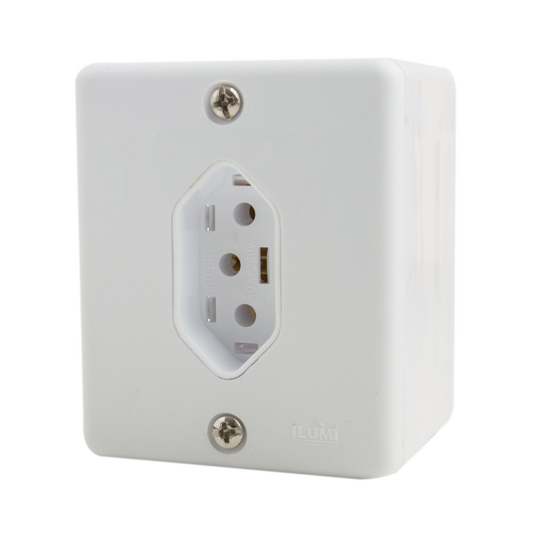 Sobrepor Quad Br 1tom 2p+t Bip 20a (63141)