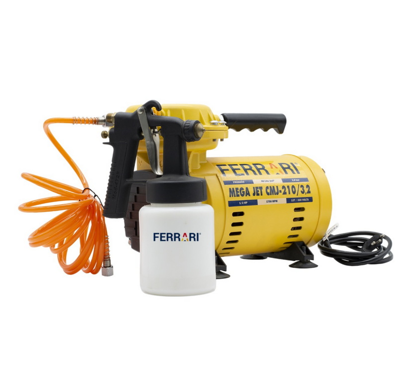 Compressor Ar Direto Mega Jet Bivolt Ferrari (AAC1020007)