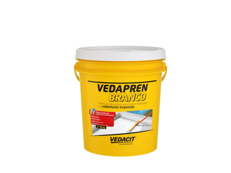Vedapren Laje Manta Liq 4,5 Kg Branco (121857)
