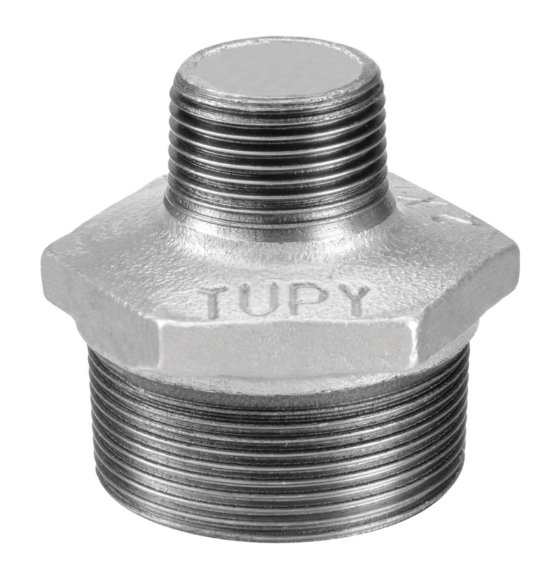Niple Duplo Reducao Galvanizado 1/2″x1/4″ (123902533)