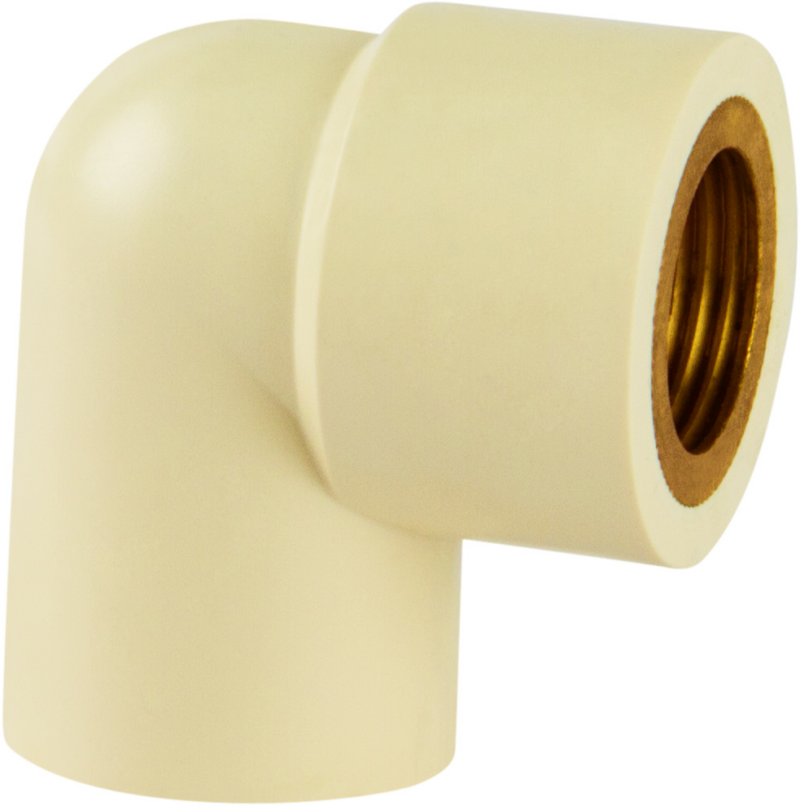 Joelho Cpvc 90 Trans Ff 22mmx3/4 Iso Amanco (20266)