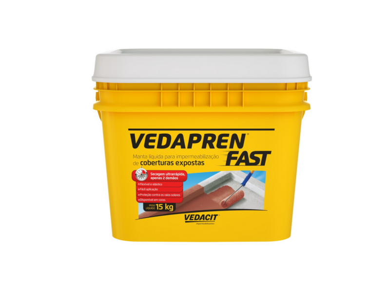 Vedapren Fast Manta Liq 15 Kg Branco (132538)