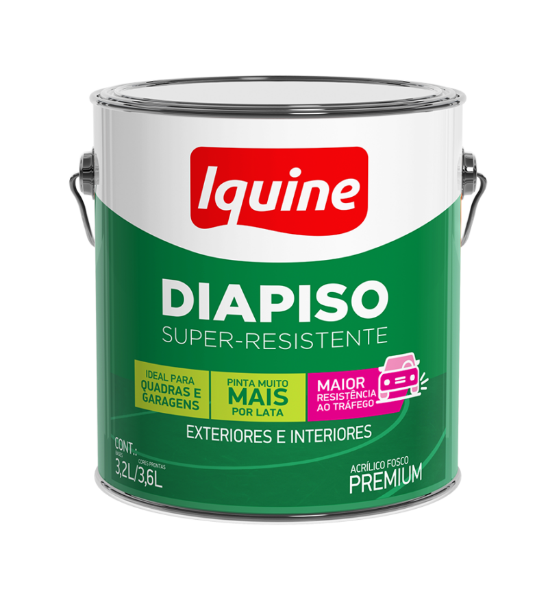Tinta Acr Piso Prm 3,6lt Diapiso Azul Profissional (7892948013890)