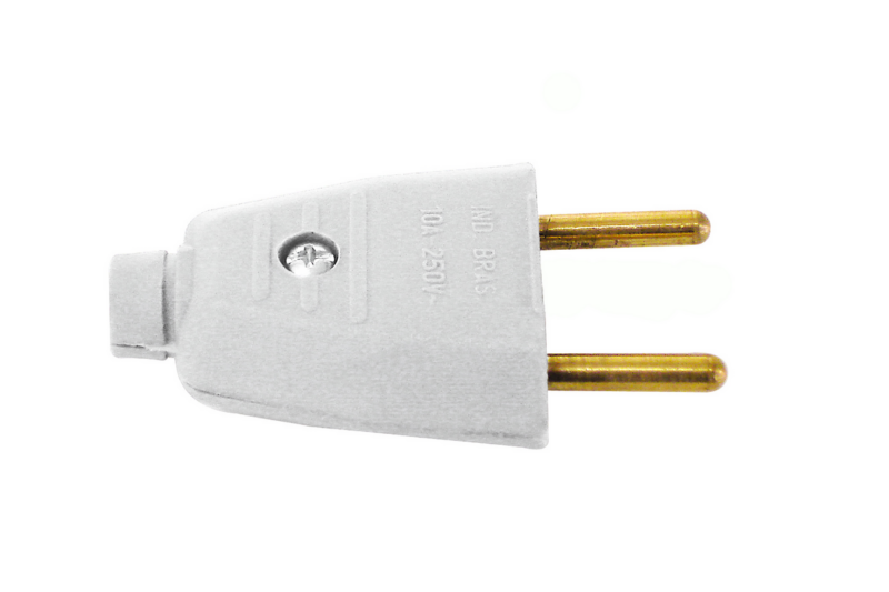 Plug 2p Macho 10a Br (030027)