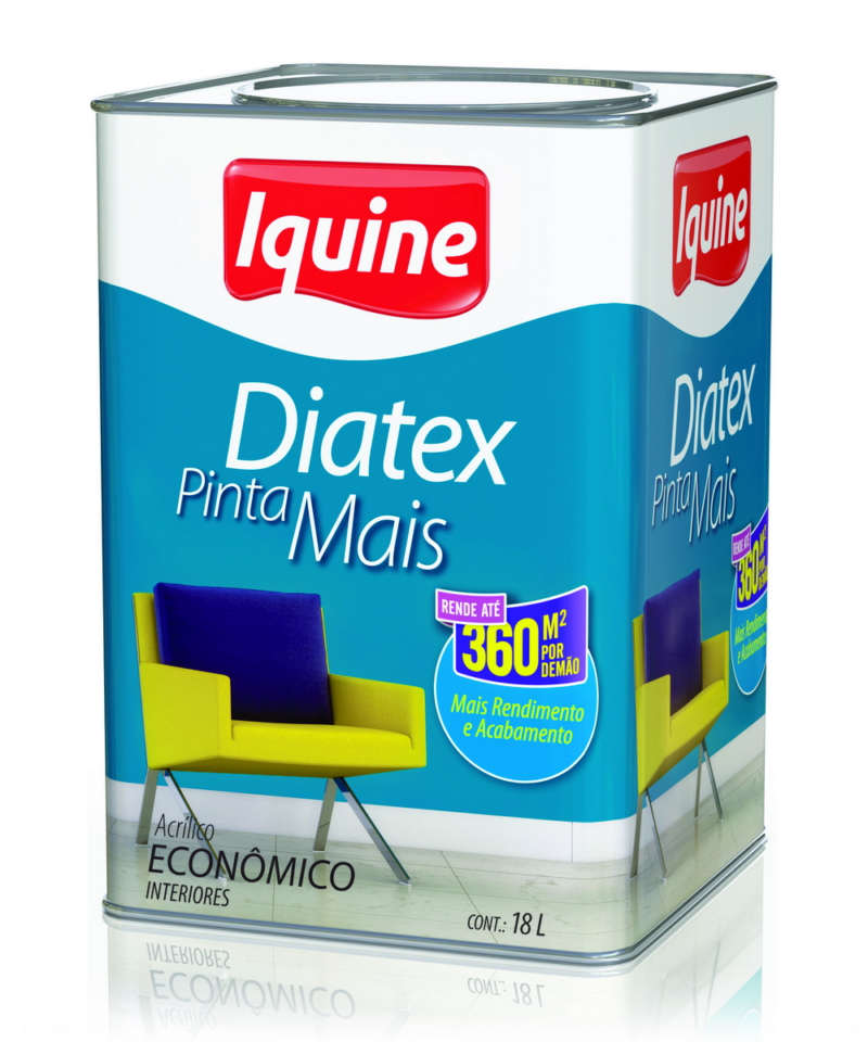 Tinta Acr Fo Eco 18lt Diatex Camarao (7892948024803)