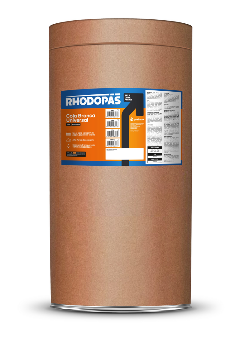 Cola Branca 5 Kg Universal Rhodopas (1201/01742)