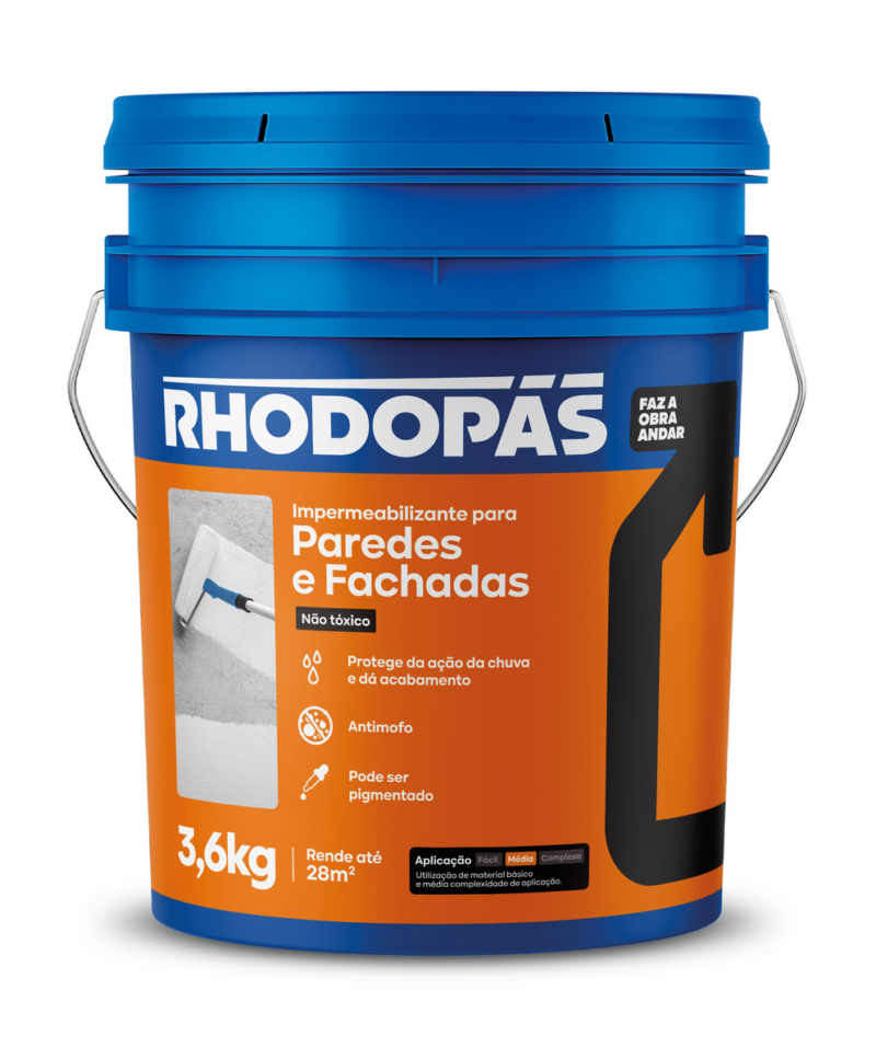 Rhodopas Paredes/fachadas 3,6 Kg (00747/2772)