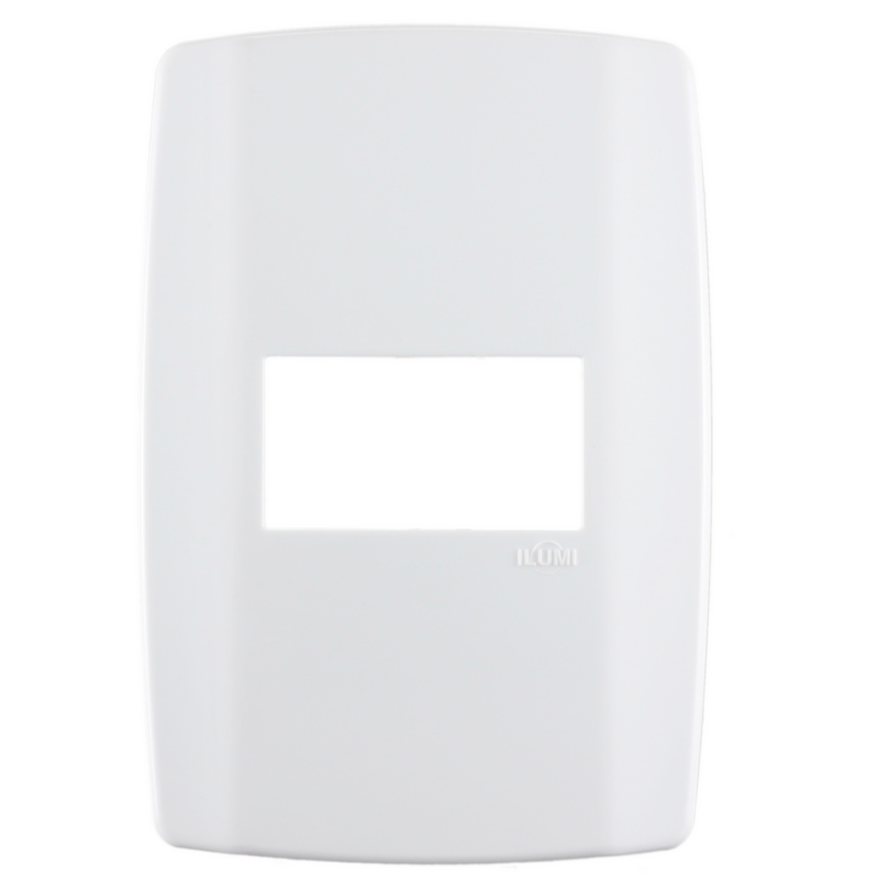 Slim Placa Br 4x2 1mod Comsuporte Horiz (82070)