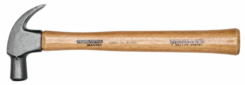 Martelo Unha 370gr 20 Mm Cabo Madeira Tramontina (40370/020)
