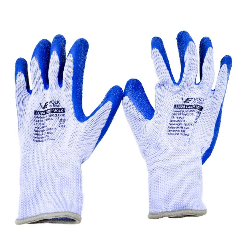 Luva Paramao Alg Comlatex Grip Eg (10.10.600.32-EG)