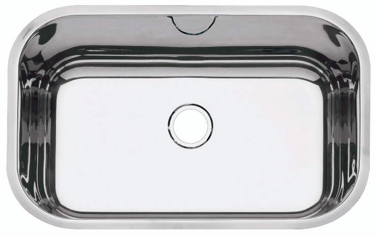 Cuba Inox N1 47x30x17 304 Ab 3.1/2 Semval (94022/206)