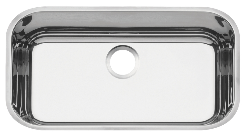 Cuba Inox N2 56x34x17 304 Ab 3.1/2 Semval (94024/206)