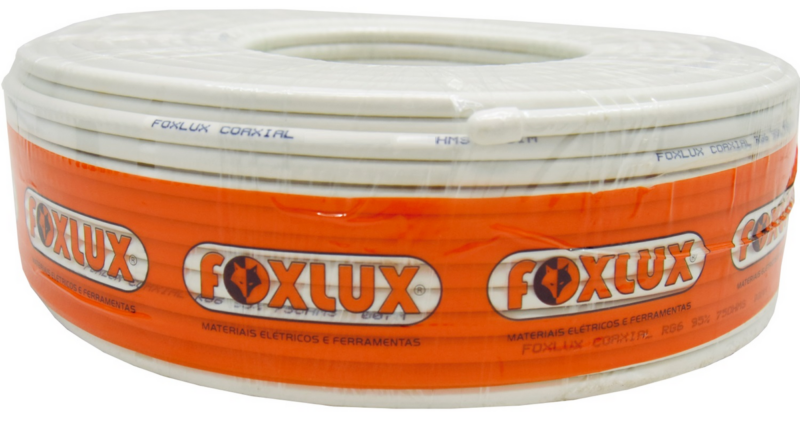 Cabo Coaxial Rgc 06/75 Ohms 67% Br 300m (66.12)