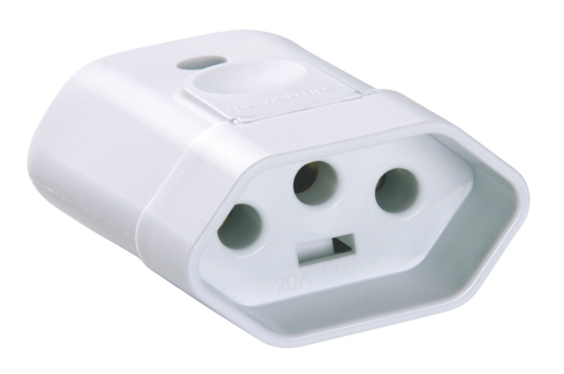 Plug 2p+t Femea 20a Br (57402/055)