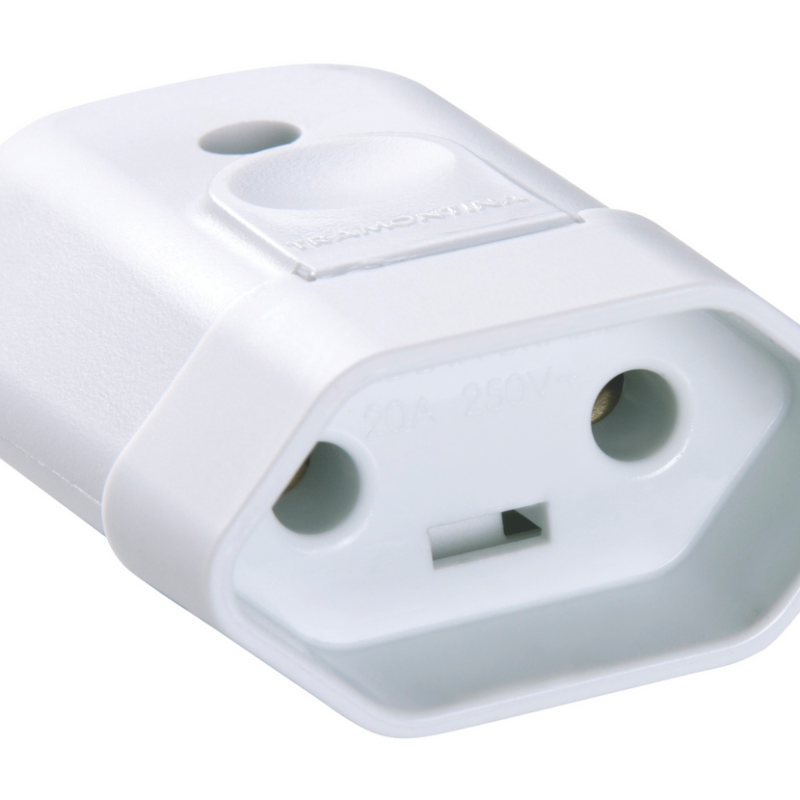Plug 2p Femea 20a Br (57402/054)